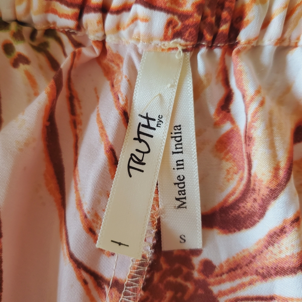 Truth NYC Women's Floral Pleated Skirt Small - Picture 6 of 6
